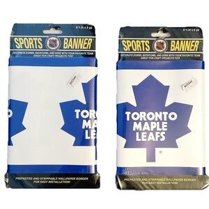 Vintage 1994 Toronto Maple Leafs Hockey NHL Sports Banners Wall Border Cover TML